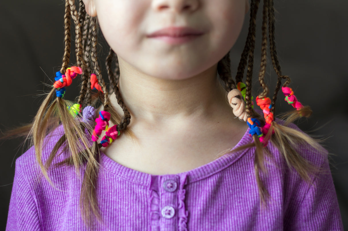 Duży Zestaw Gumki do Włosów