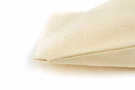 Worek bawełniany Ecru 20x30cm 135g/m2 złoty sznurek