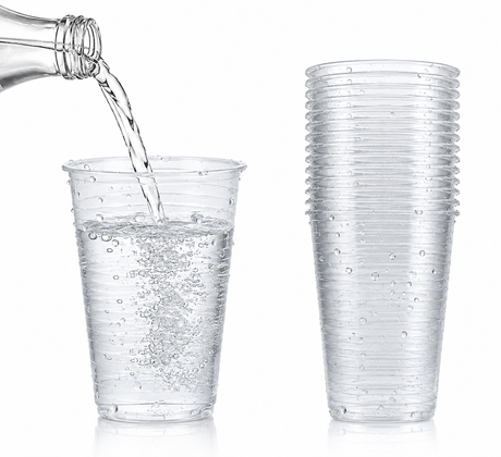 Kubek Plastikowy Transparenty 200ml 100szt.