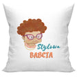 Poduszka na Dzień Babci - Stylowa babcia Prezent na Dzień Babci