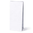Torba papierowa klockowa 120x95x325mm Biała 1000szt.