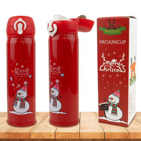 Termos czerwony Bałwan 500ml