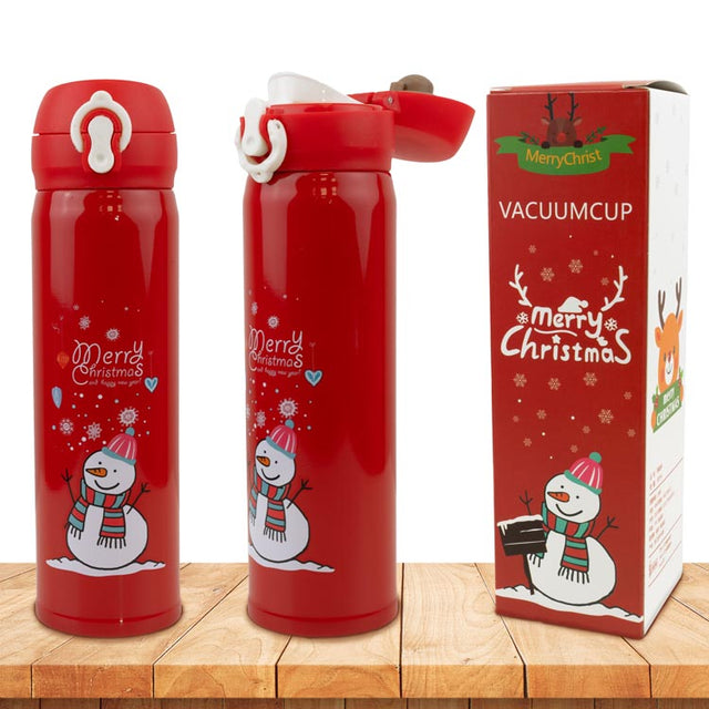 Termos czerwony Bałwan 500ml