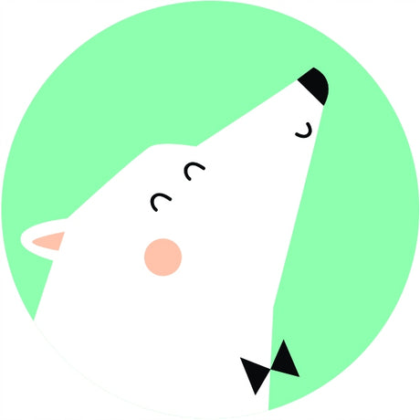 Naklejki świąteczne MIŚ ozdobne 10szt.