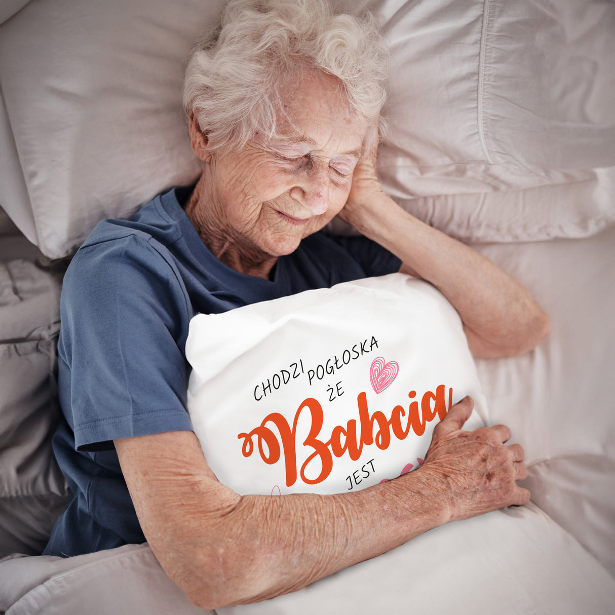 Poduszka na Dzień Babci - Babcia jest boska Prezent na Dzień Babci