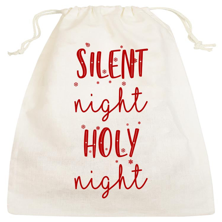 Woreczek ecru SILENT NIGHT 34x38cm