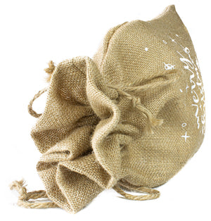 Worek na prezenty jutowy 30x42cm MERRY CHRISTMAS