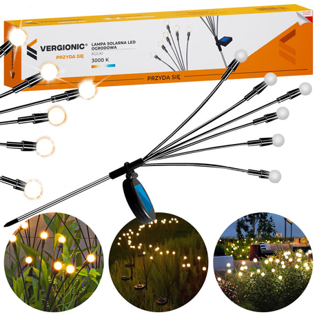 Lampa solarna Ogrodowe Kulki