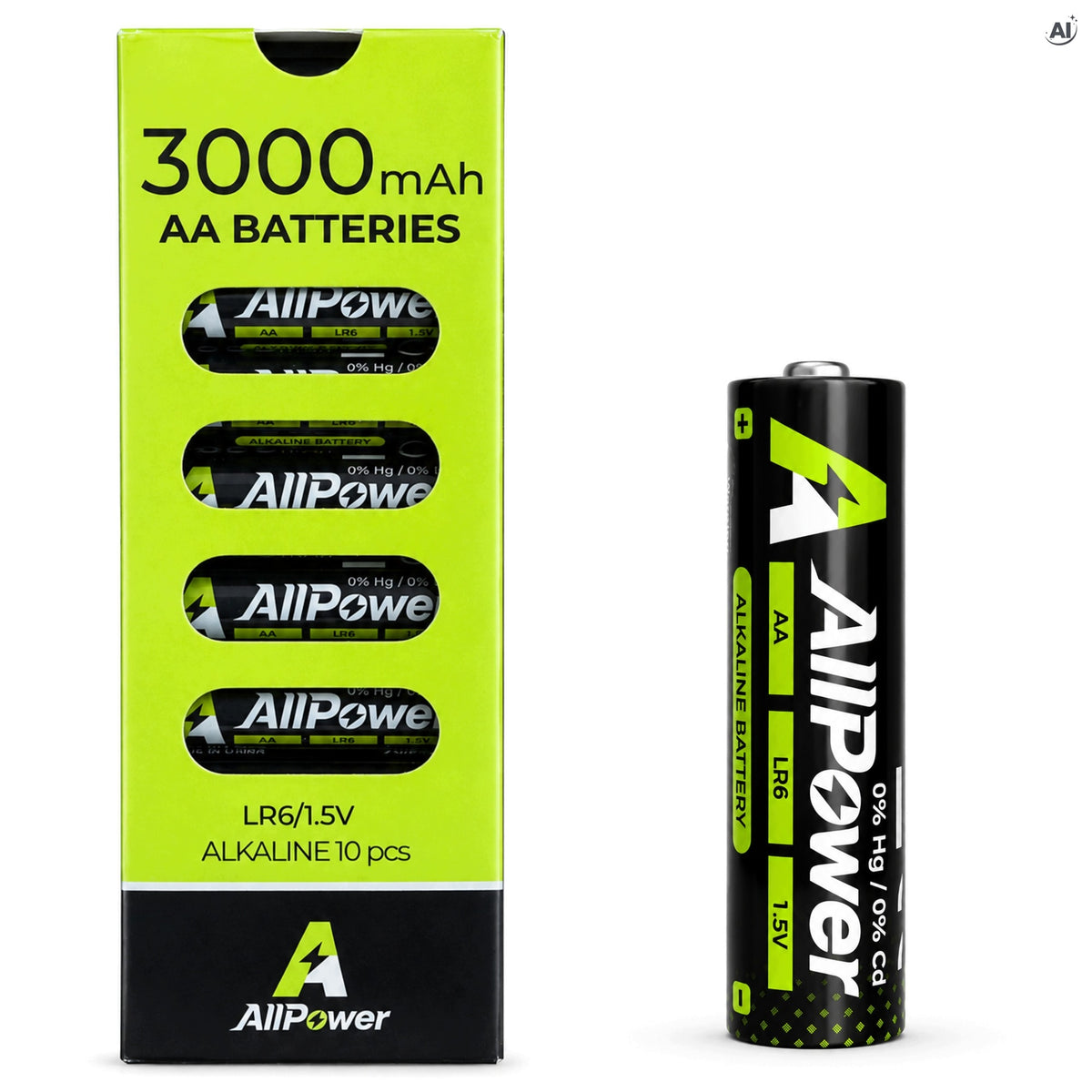 Baterie alkaliczne Allpower 10szt.