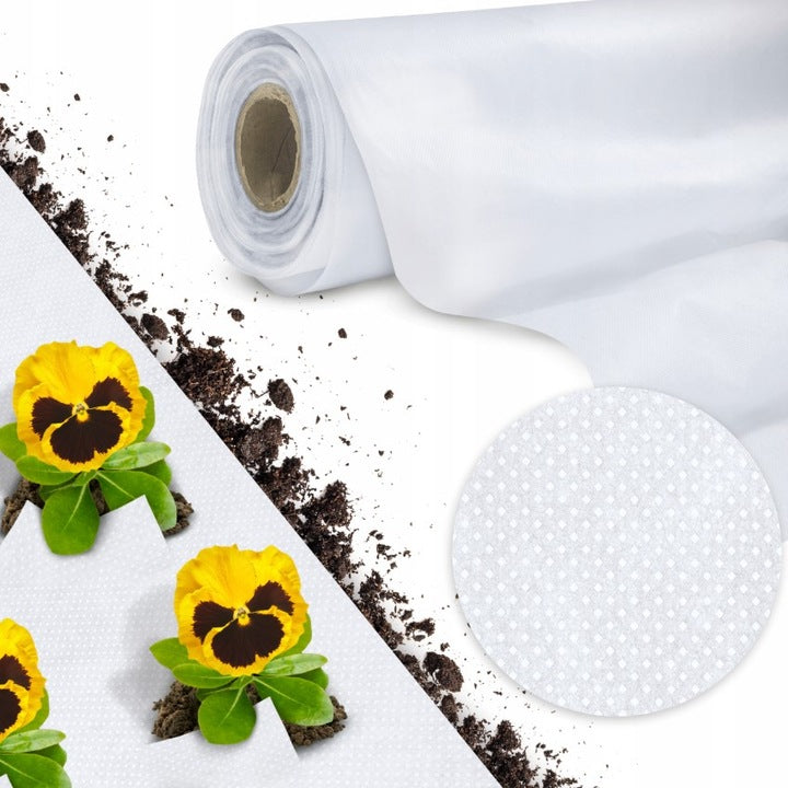 Tkanina Agrowłókniną Biała 30g 1mb