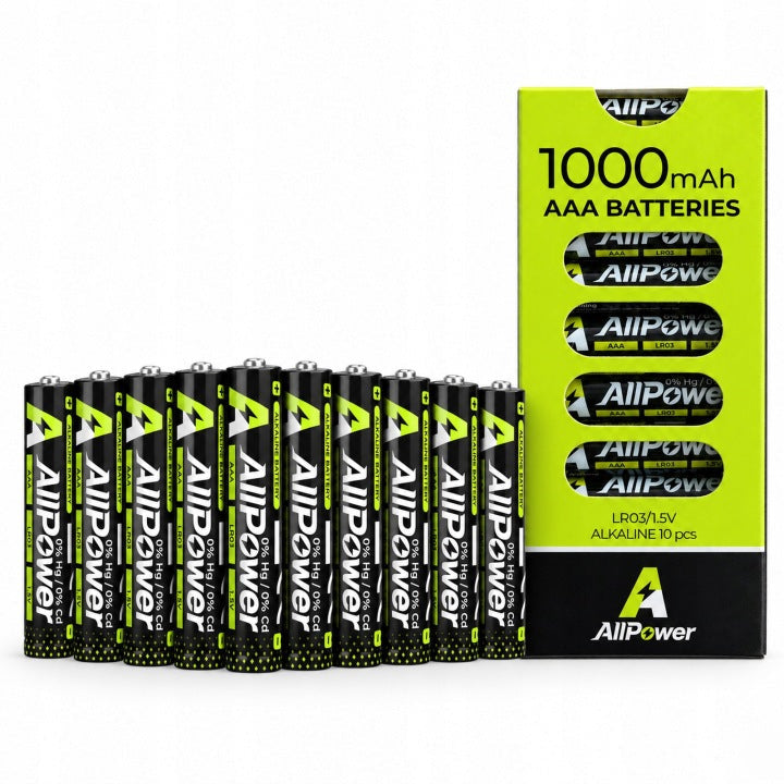 Baterie alkaliczne Allpower 10szt.