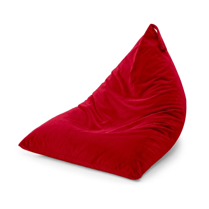 Pufa Perna XL Velours Monocromatică