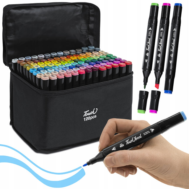 Flamastry markery zestaw 120szt.