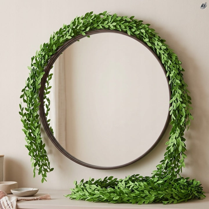 Ghirlandă decorativă de iederă artificială