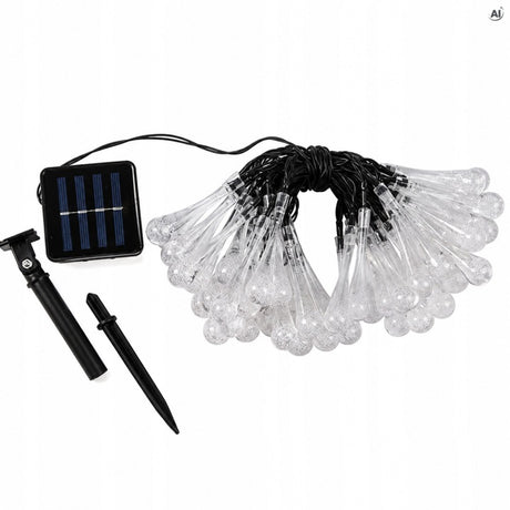 Solarne lampki sople 50 LED 7,5 m