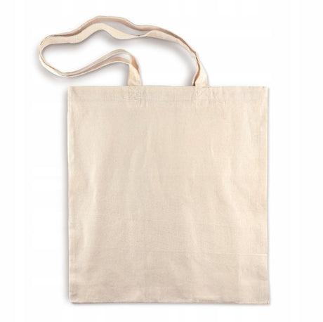 Torba Bawełniana 380x480mm Ecru Uchwyt: 70cm