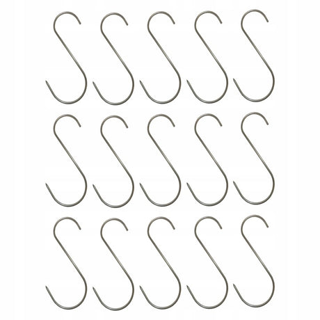 Haki wędzarnicze stalowe 14 cm 3 mm 15szt.
