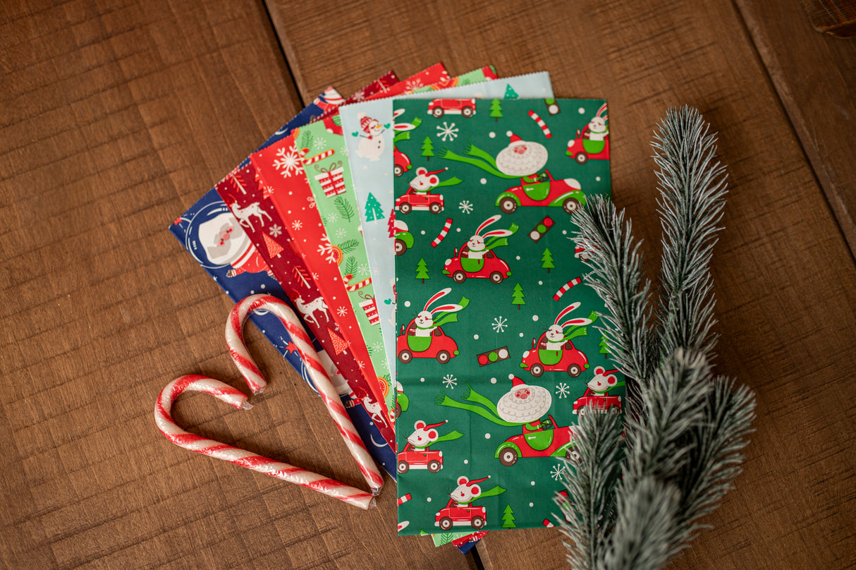 Papierowy kalendarz adwentowy DIY Mikołaj