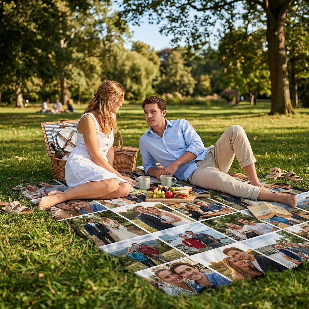 Koc plażowy z indywidualnym nadrukiem LOGO 150x200 cm