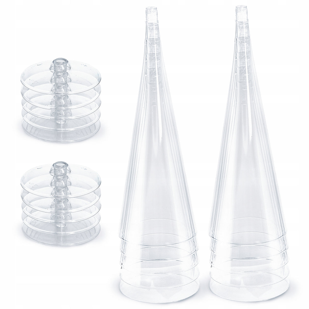 Kieliszki plastikowe do Szampana 120ml 10szt.
