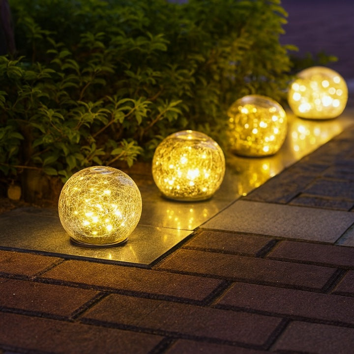 Kula ogrodowa lampka solarna LED