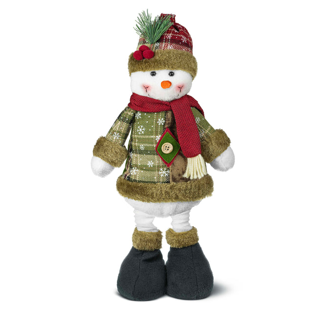 Dekoracyjna figurka Świąteczny bałwan regulowana