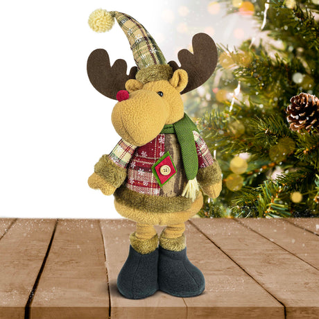 Dekoracyjna figurka Świąteczny Renifer regulowana