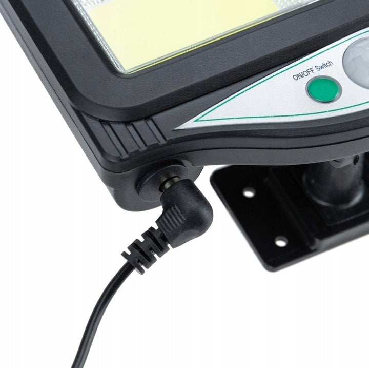 Lampa solarna czujnik ruchu zmierzchu + panel