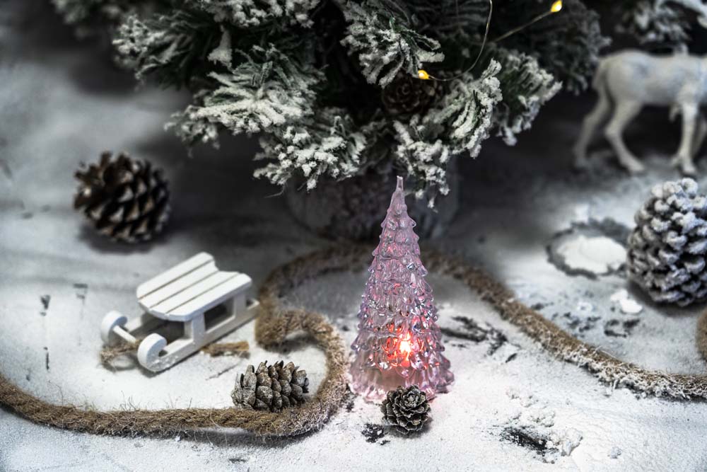 Choinka LED świecąca dekoracja