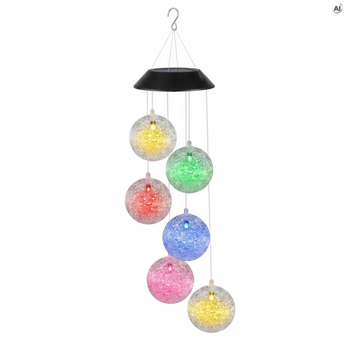 Lampa solarna z kulami 73 cm LED