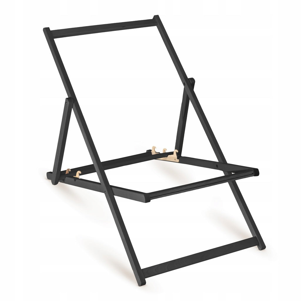 Leżak drewniany IN CRUST WE TRUST