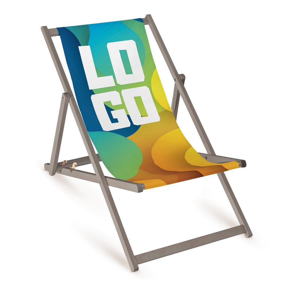 Leżak REKLAMOWY Szary
