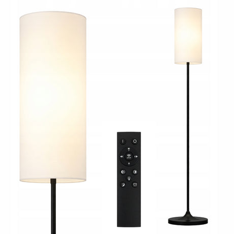 Lampa podłogowa stojąca LED z pilotem regulacja światła