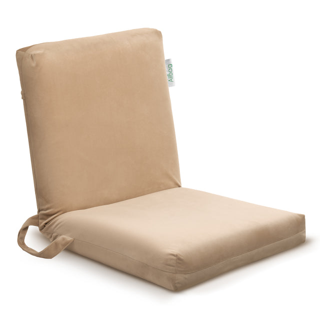 Leżak podróżny składany leżanka- RÓŻNE KOLORY Beżowy Velvet 240g