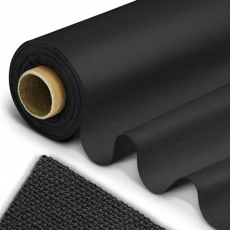 Tkanina Bawełniana Czarna 280g 1mb