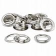 Metalowe oczka kaletnicze 16 mm z podkładkami 10szt.