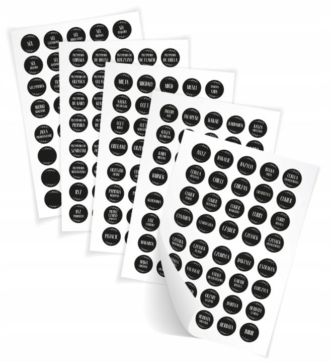 Stickere cu condimente 200pcs.