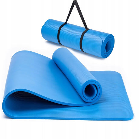 Karimata do ćwiczeń Fitness niebieska