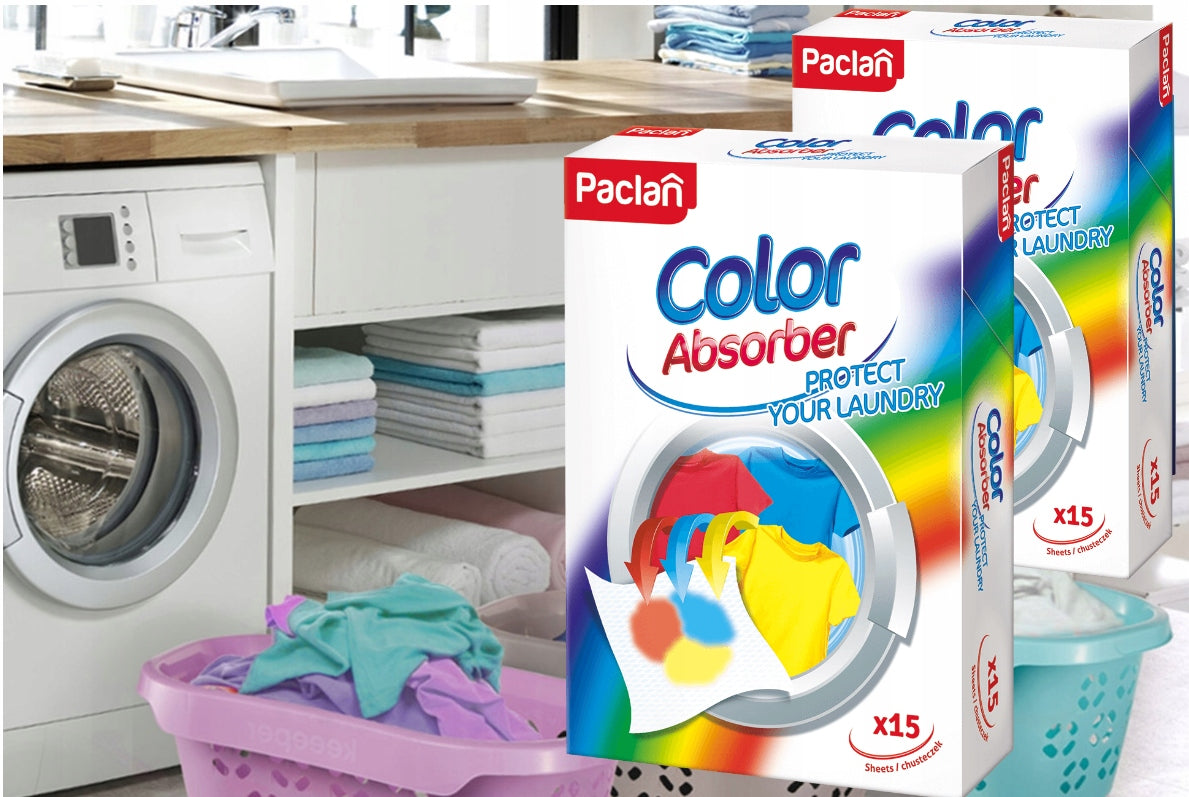 Chusteczki do prania wyłapujące kolor 15szt.