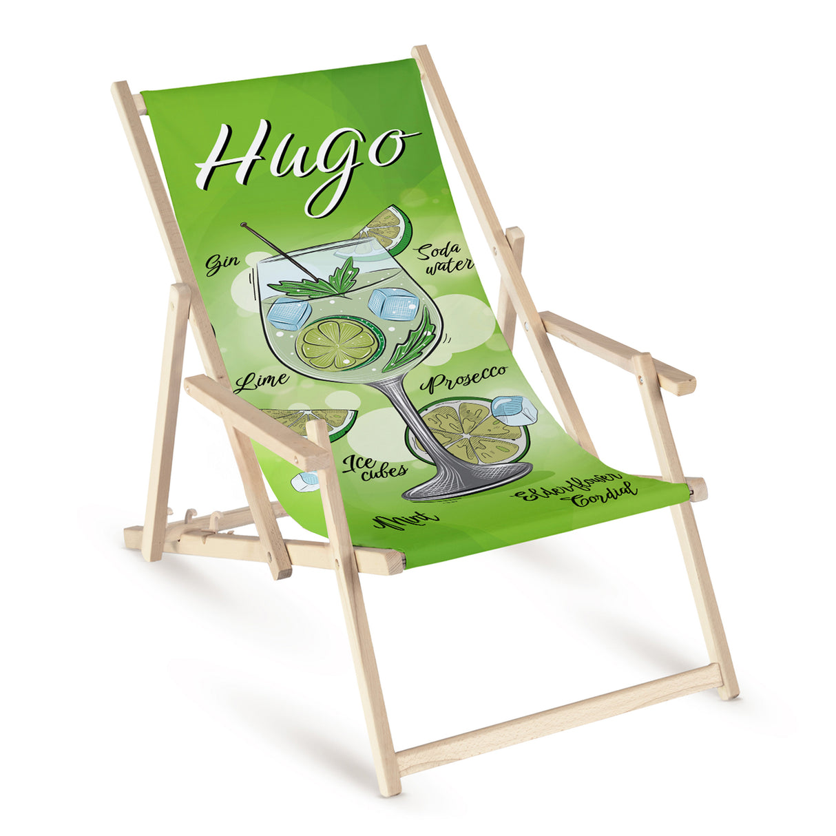 Leżak z Podłokietnikiem Hugo