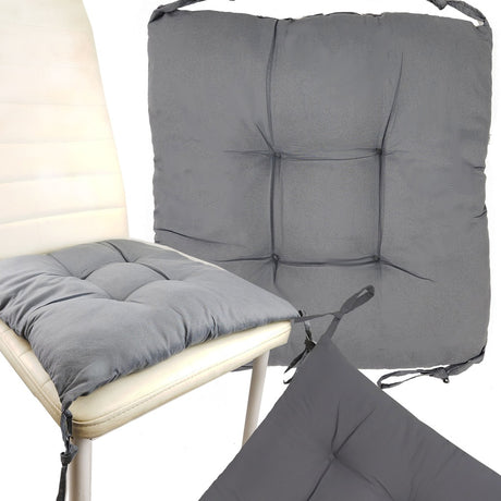 Pikowana poduszka ogrodowa na krzesło z wiązaniem 1szt.