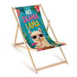 Leżak drewniany NO DRAMA LAMA