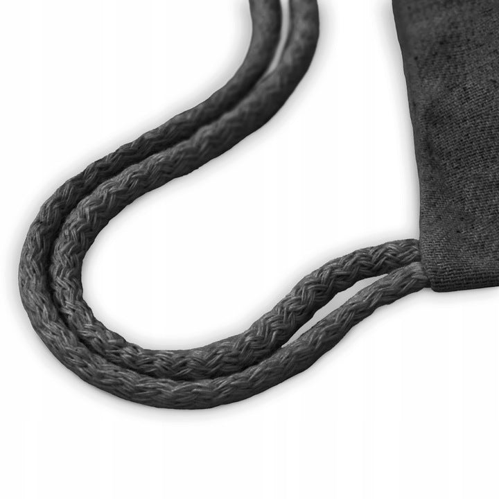 Plecak worek bawełniany 340x400mm Czarny