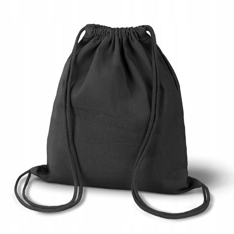 Plecak worek bawełniany 340x400mm Czarny
