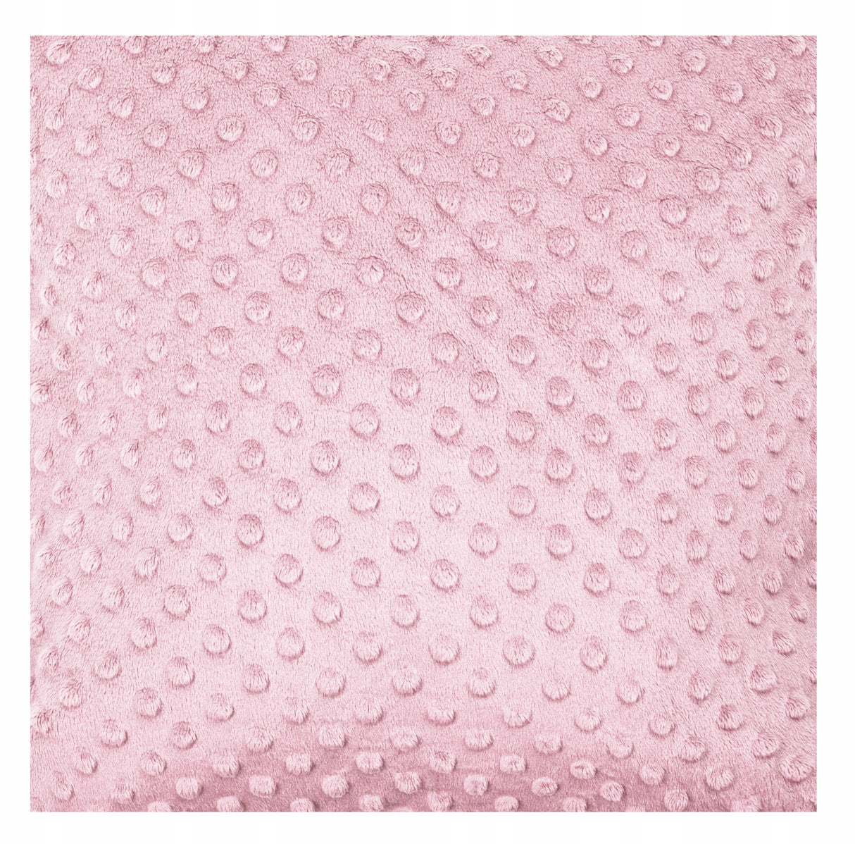 Tkanina Minky Różowa 1mb