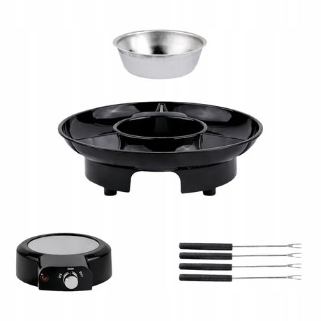Podgrzewacz do Topienia czekolady Fondue z Widelczykami