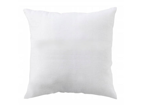 Dekoracyjna Poduszka Bawełniana Biała 25x25cm 145g