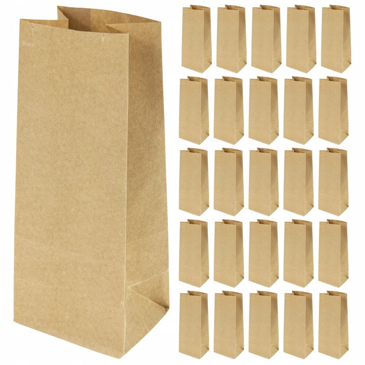 Papierowy kalendarz adwentowy Kraft z naklejkami