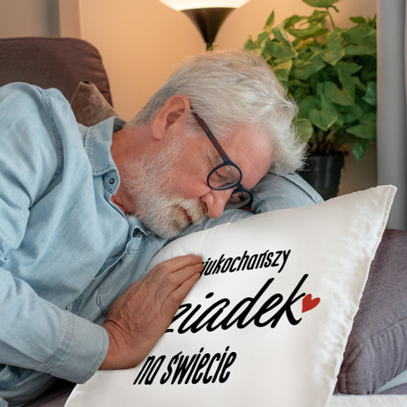 Poduszka na Dzień Dziadka - Najukochańszy dziadek na świecie