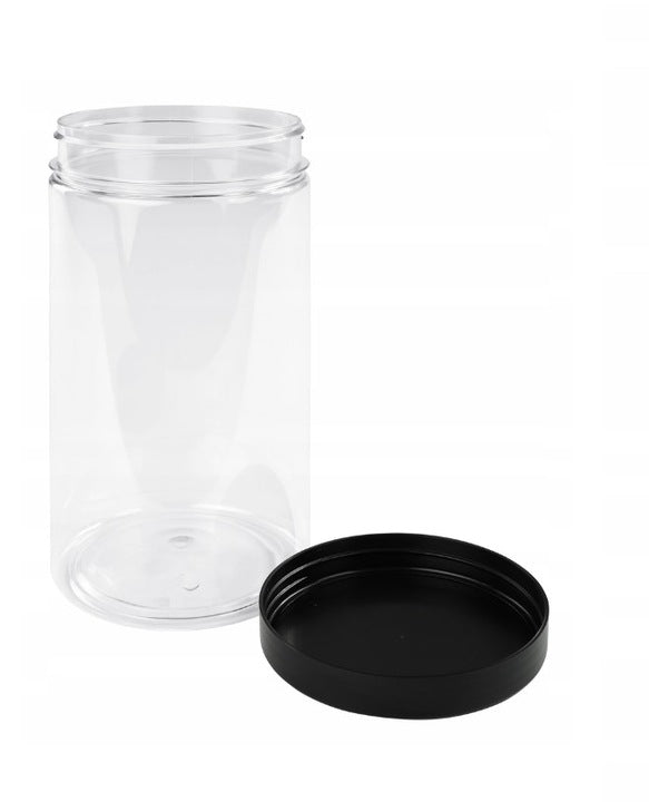 Pojemnik słoik plastikowy 1250ml 6szt.